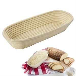 Hævekurv til brød, oval, stor